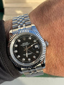 Rolex Datejust jubilee black dial