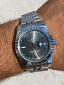 Rolex Datejust Wimbledon 2020 with rhodium dial