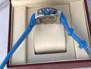 Richard Mille 011 Automatic Flyback Chronograph - Felipe Massa Blue