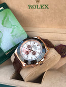 Best Replica Rolex Daytona Brown & white Dial