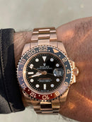 Rolex GMT Master ll in rose&gold
