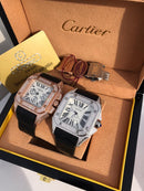 Cartier Santos 100 Diamanti Iced Out