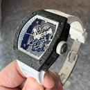 Richard Mille Jasper Diamond Dial on White Ceramic Bubba Watson