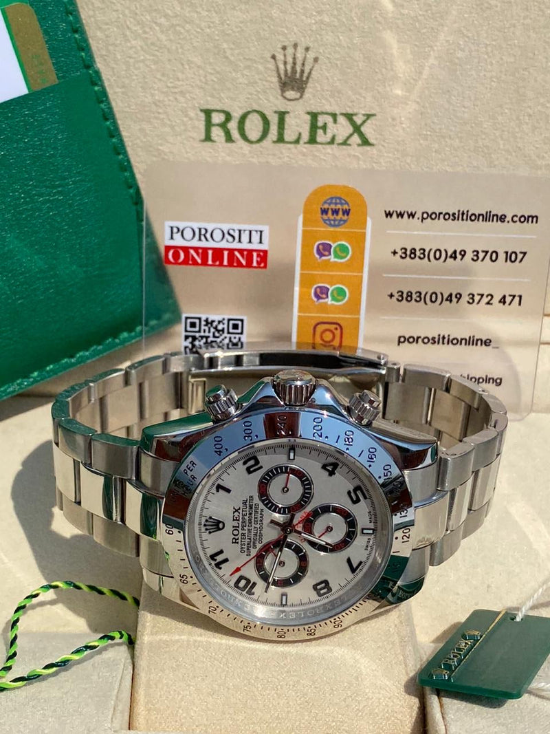 Rolex Daytona with white dial