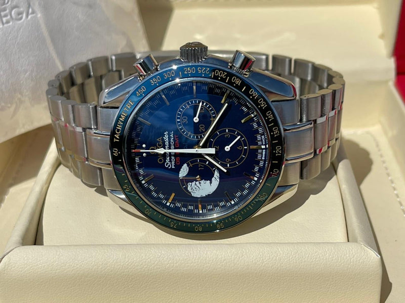 Omega blue speed master profesional
