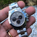Best Replica Rolex Daytona  silver and black Dial