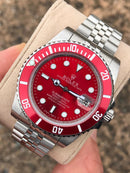 Rolex Submariner red dial jubile bracelet