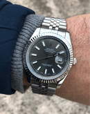 Rolex Datejust Rhodium jubile
