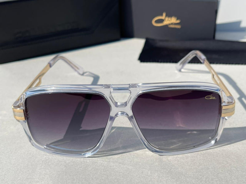 CAZAL transparent white SUNGLASSES