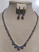 Zircon diamonds Necklace bling bling with zircon ears