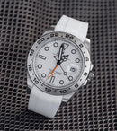 Rolex Explorer ll with black - red -white - orange strap