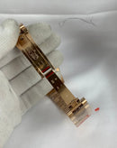 Daydate rose gold with green dial 3135 1:1 Doublete ETÁ super clone