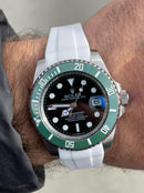 Best Replica Rolex Submariner Green hulk with white strap