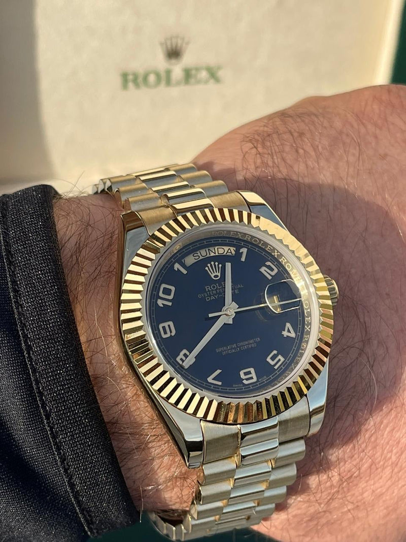 Rolex Daydate Yellow Gold with numbers