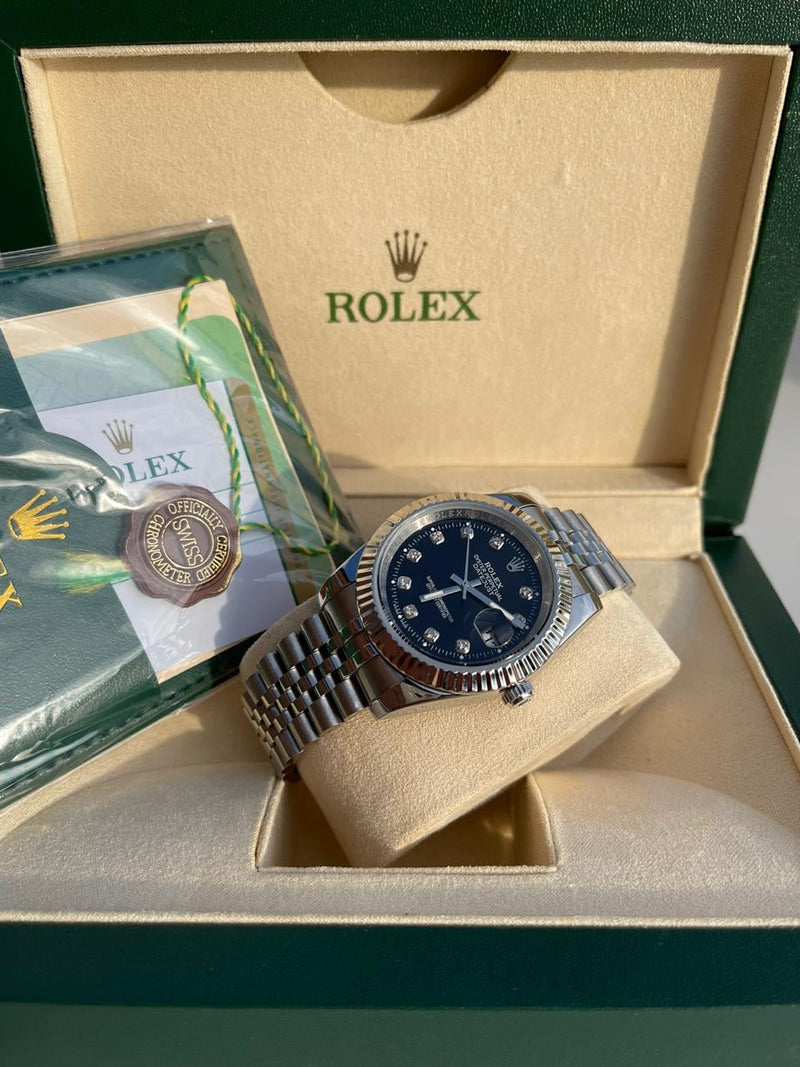 Rolex Datejust jubilee black dial