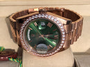 Rolex Daydate 40 mm green Iced Out