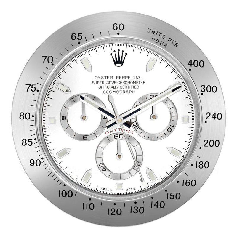 Best Replica Daytona white wall clock