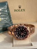 Rolex GMT Master ll in rose&gold