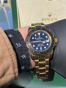 Best Replica Rolex Submariner Yellow Gold Hand Engraved