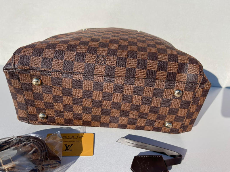 LV Neverfull GM Damier Ebene Canvas women’s new model
