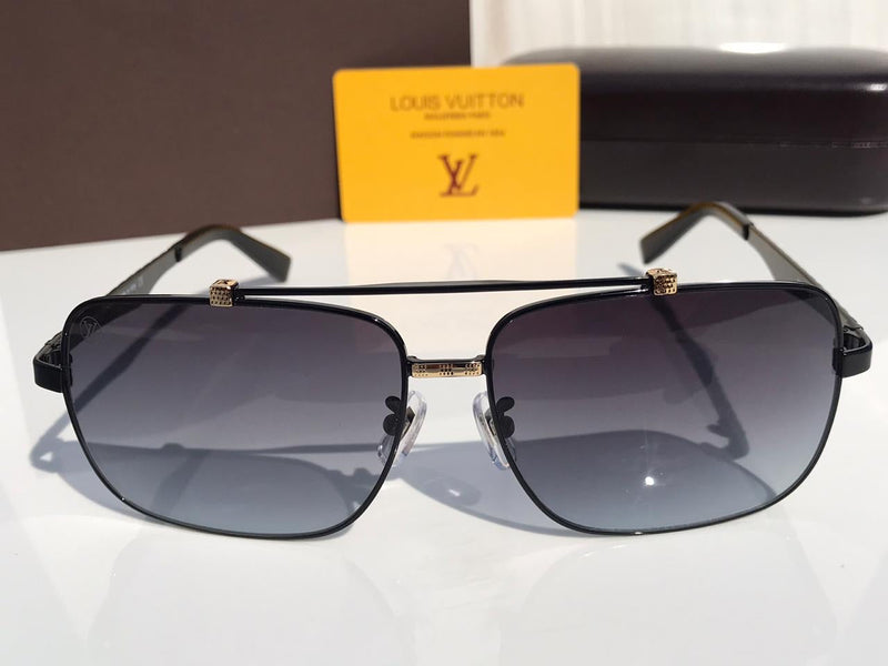 LOUIS VUITTON ACETATE RIDER PRINT SUNGLASSES