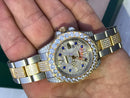 Rolex Submariner bling bling blue jewels dial Iced Out