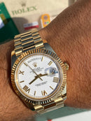 Rolex Daydate Silver 3255 1:1 Doublete ETÁ