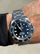 Rolex Submariner No Date Black Dial