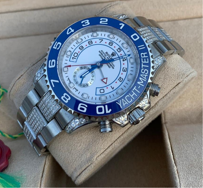 Rolex Yacht Master ll Iced Out