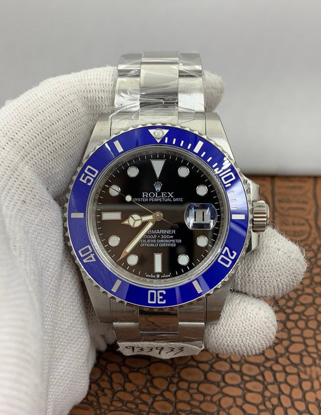 Rolex Submariner blue with black blue dial 3285 1:1 Doublete ETÁ