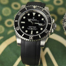 Rolex blue submariner with blue strap