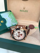 Best Replica Rolex Daytona Brown & white Dial