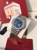 Patek Philippe Nautilus with blue dial