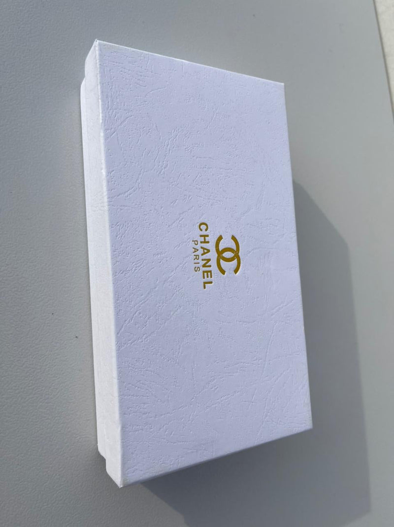 Chanel new trendy red leather model women’s wallet