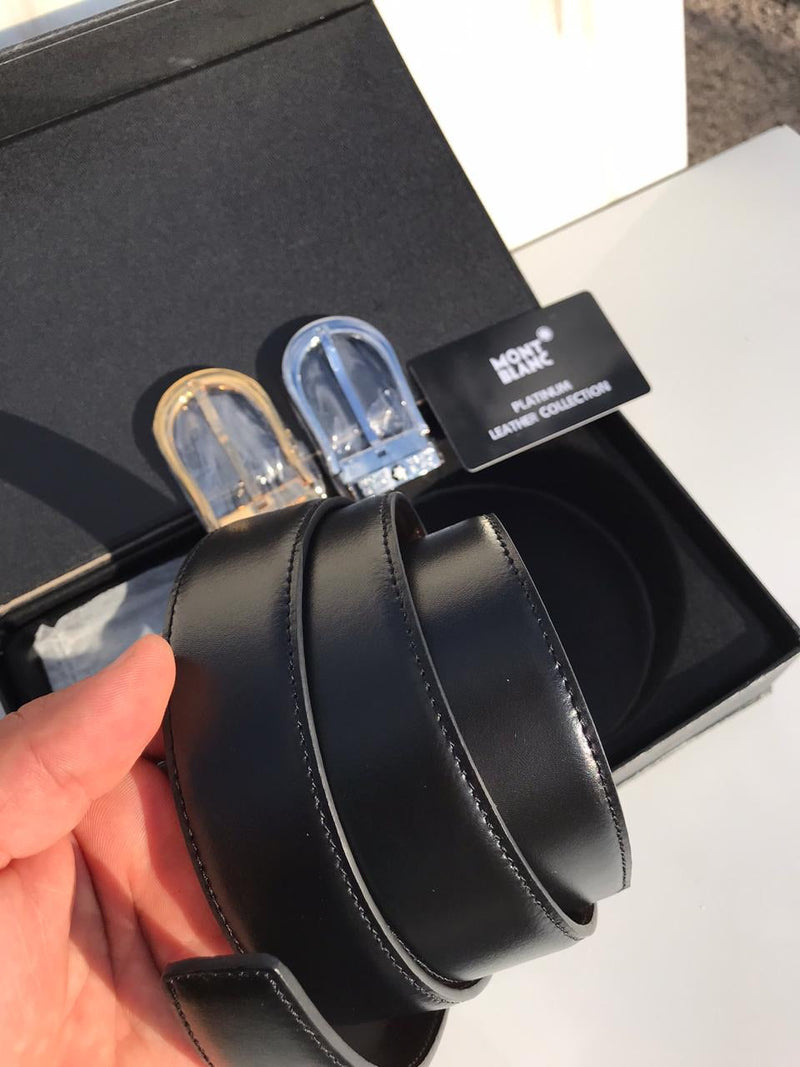 Montblanc Reversible Calfskin belt