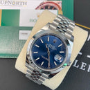 Rolex Datejust with blue dial