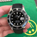 Rolex blue submariner with blue strap