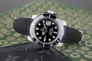 Rolex blue submariner with blue strap