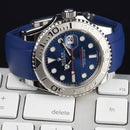 Rolex blue - red GMT master II with blue strap