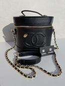 Chanel new trendy black leather model women’s bag