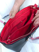 Lobutin black colour women casual and work bag