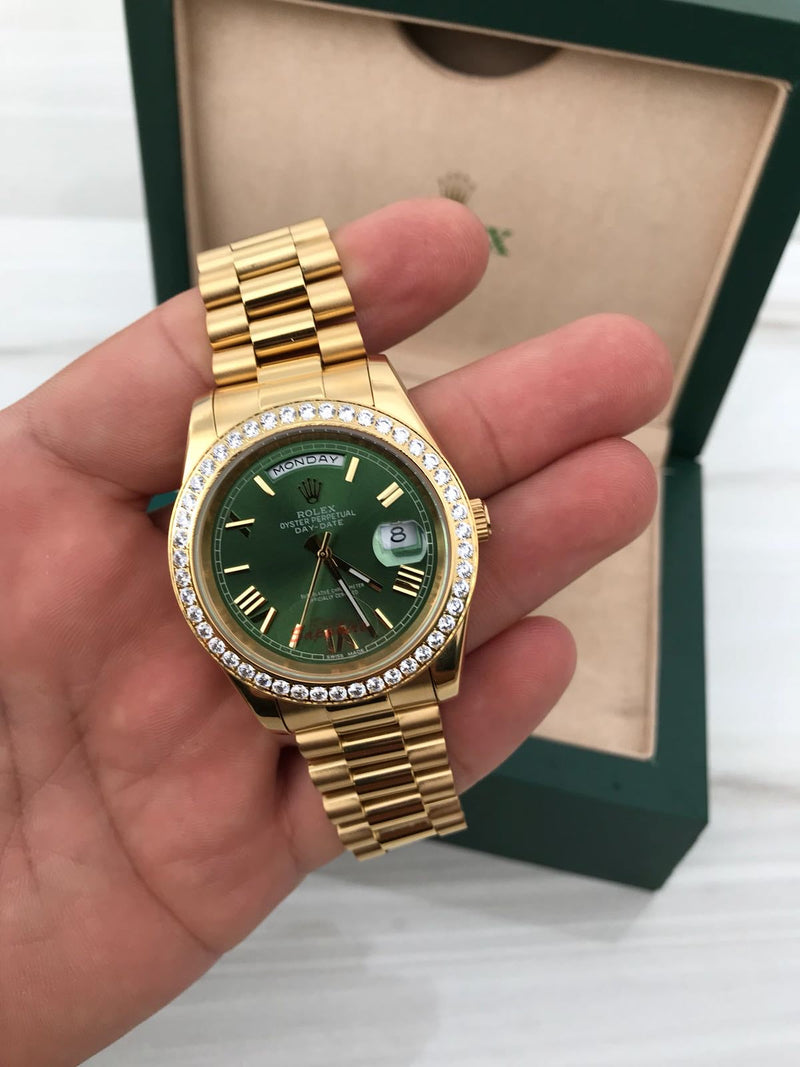 Rolex Daydate green