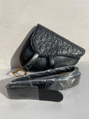 Dior new trendy black leather model women’s bag