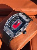 Richard Mille Jasper Diamond Dial on Black Iced Out