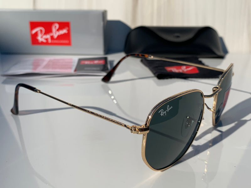 RAY BAN HEXAGONAL FLAT LENSES