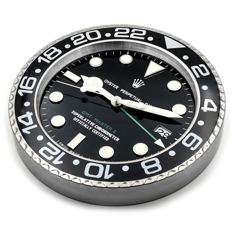 GMT Master II black/white wall clock
