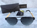 Gucci Bamboo Aviator Sunglasses