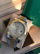 Rolex Datejust bicolour with Diamonds
