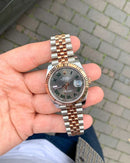 Best Replica Datejust bicolour rosegold Wimbledon model