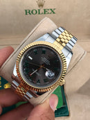 Datejust bicolour Wimbledon model